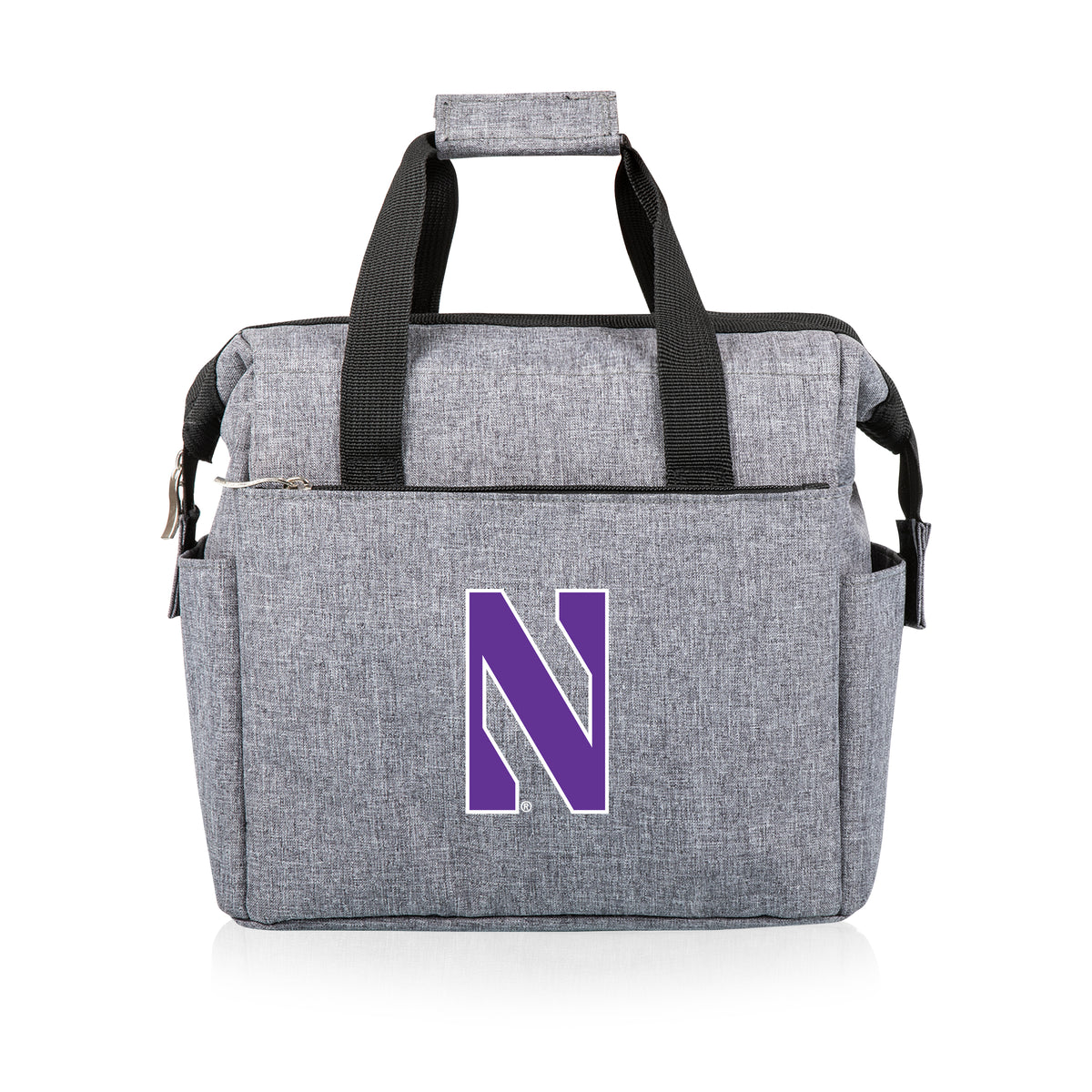 Northwestern Wildcats On The Go Lunch Bag Cooler - Gray