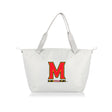 Maryland Terrapins Eco-Friendly Cooler Tote Bag - White