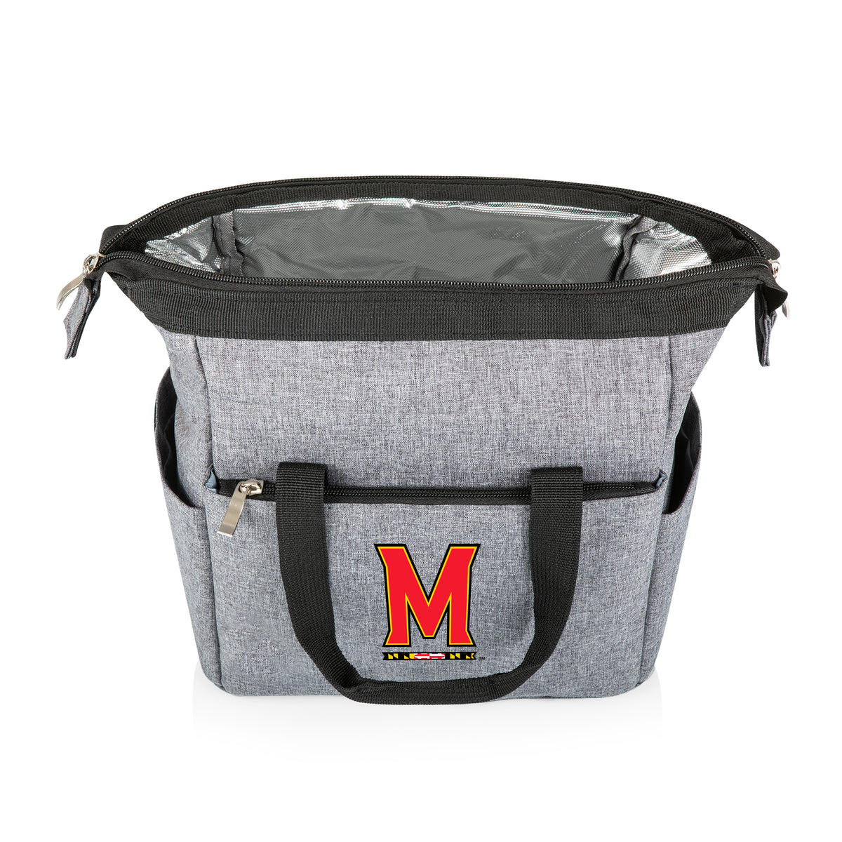 Maryland Terrapins On The Go Lunch Bag Cooler - Gray