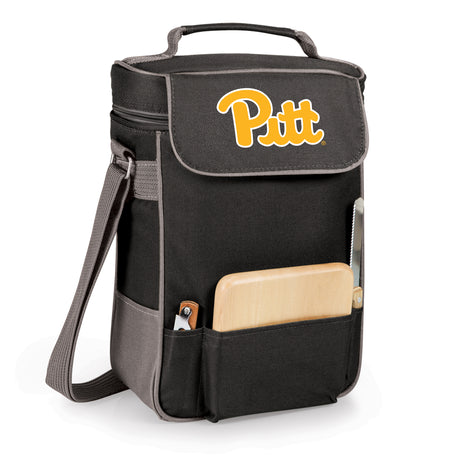 Pittsburgh Panthers Duet Wine & Cheese Tote - Grey