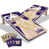 Washington Huskies 2x4 All Wood Cornhole Game Set