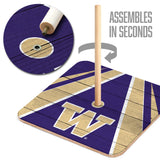 Washington Huskies Horseshoe Bag Game