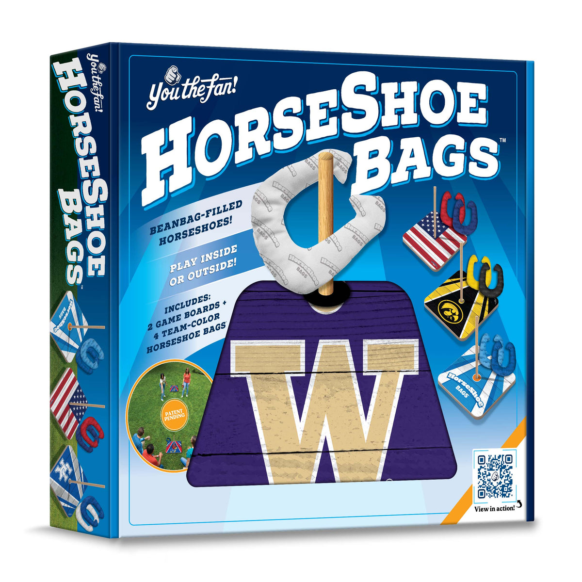 Washington Huskies Horseshoe Bag Game
