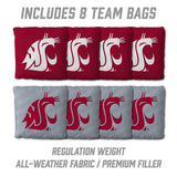 Washington State Cougars 2x3 All Wood Cornhole Game Set