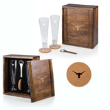 Texas Longhorns Pilsner Beer Glass Gift Set