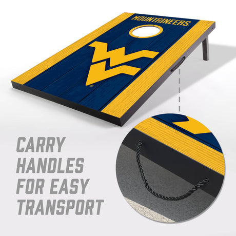 West Virginia Mountaineers 2x3 MDF Cornhole Game Set
