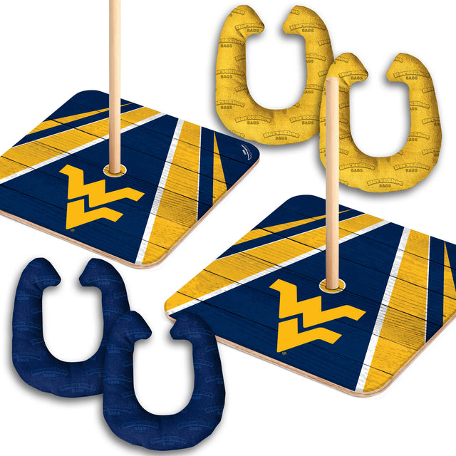 West Virginia Mountaineers Horseshoe Bag Game