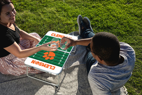 Clemson Tigers Mini Portable Folding Table
