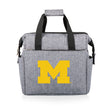 Michigan Wolverines On The Go Lunch Bag Cooler - Gray