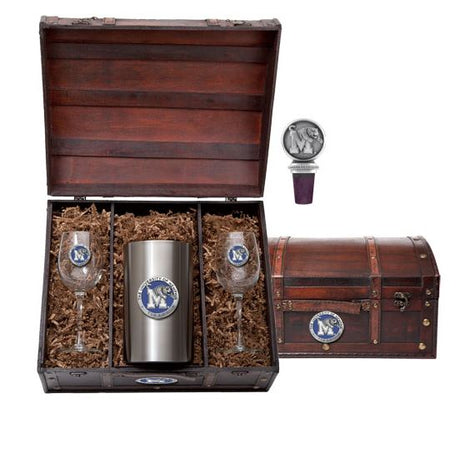 Memphis Tigers Wine Chest Set