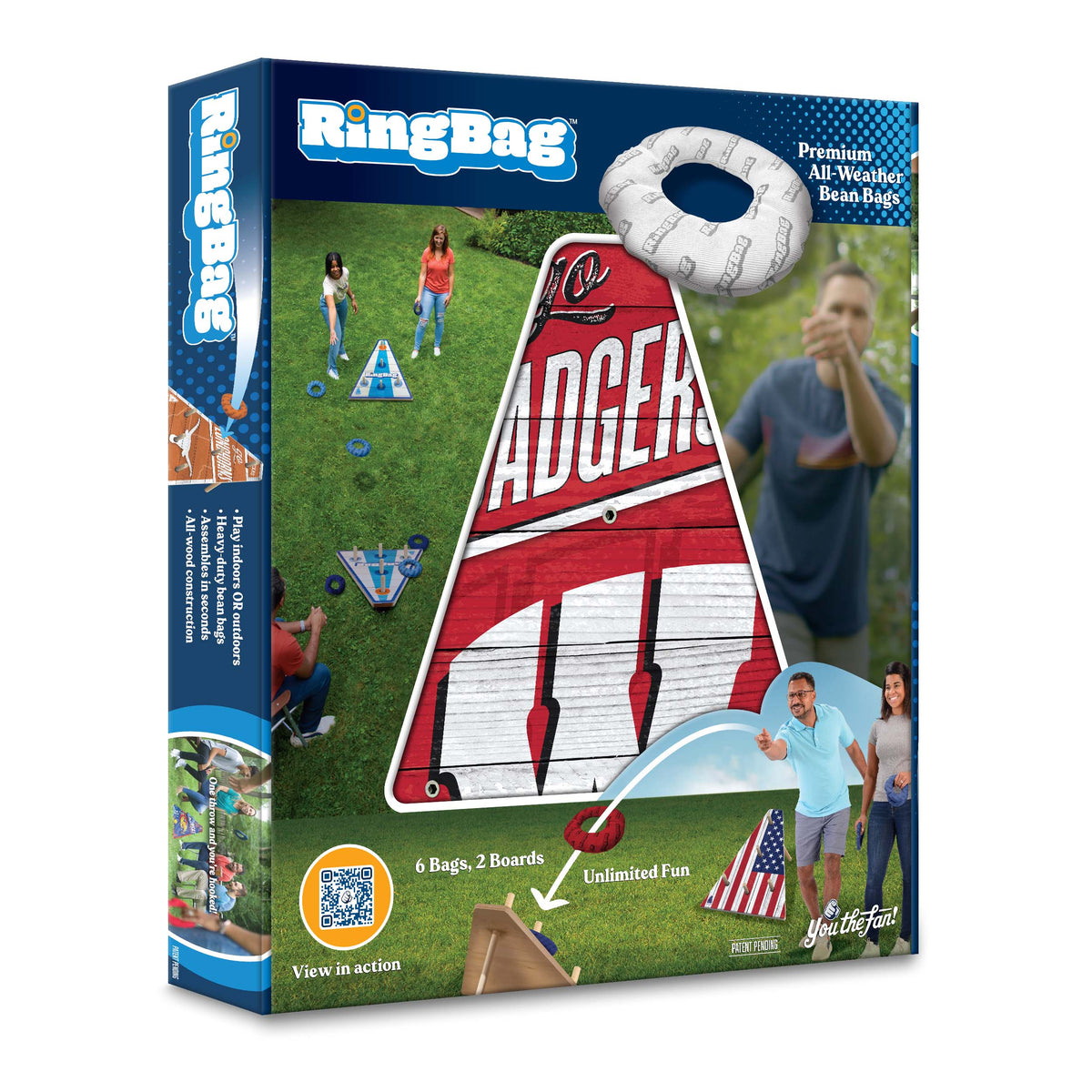 Wisconsin Badgers Ring Bag Game