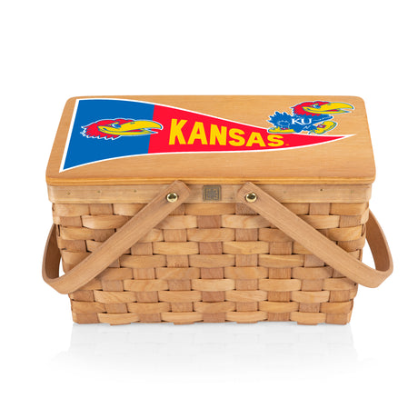 Kansas Jayhawks Poppy Personal Picnic Basket