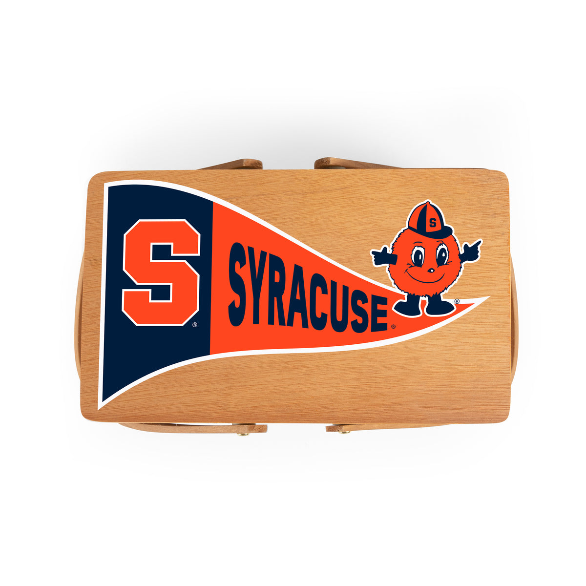 Syracuse Orange Poppy Personal Picnic Basket