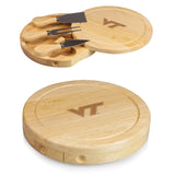Virginia Tech Hokies Brie Cheese Cutting Board & Tools Set