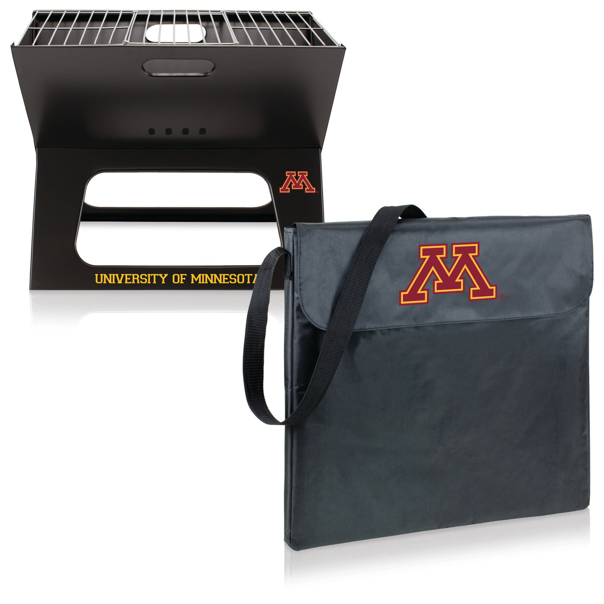 Minnesota Golden Gophers Portable Charcoal BBQ Grill