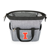 Illinois Fighting Illini On The Go Lunch Bag Cooler - Gray