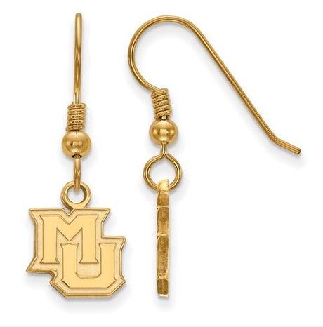 Marquette Golden Eagles 10k Yellow Gold Large Pendant Necklace