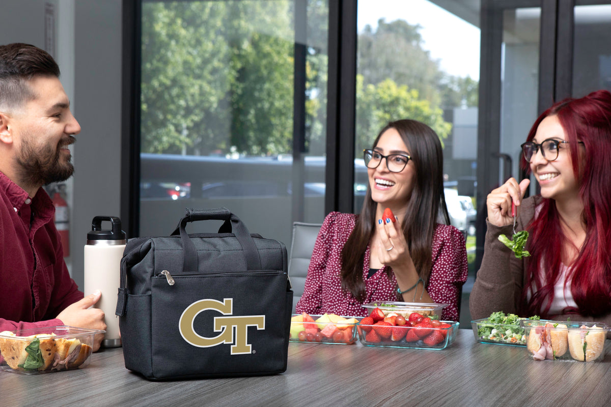 Georgia Tech Yellow Jackets On The Go Lunch Bag Cooler - Black