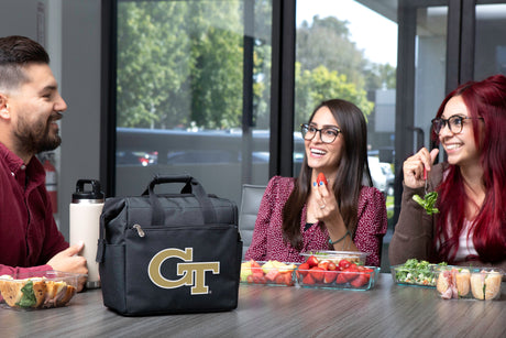 Georgia Tech Yellow Jackets On The Go Lunch Bag Cooler - Black