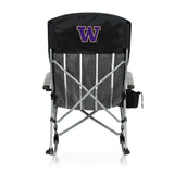 Washington Huskies Outdoor Rocking Camp Chair