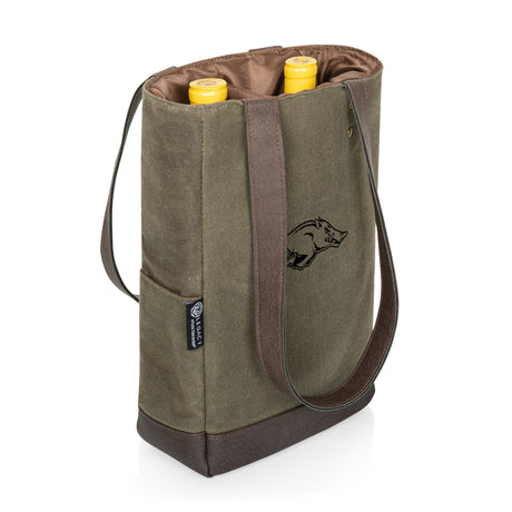 Arkansas Razorbacks 2 Bottle Insulated Wine Cooler Bag