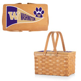 Washington Huskies Poppy Personal Picnic Basket
