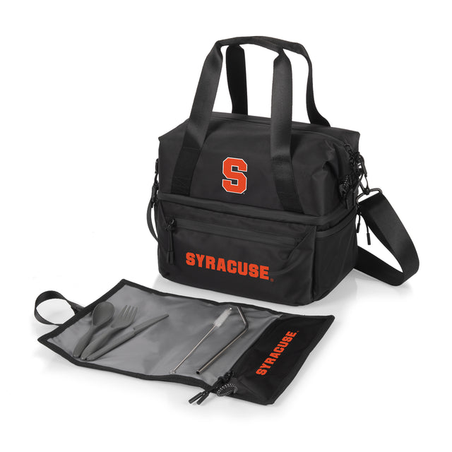 Syracuse Orange Eco-Friendly Lunch Bag Cooler with Utensils