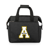 Appalachian State Mountaineers On The Go Lunch Bag Cooler - Black
