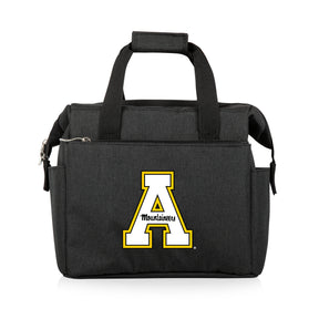 Appalachian State Mountaineers On The Go Lunch Bag Cooler - Black