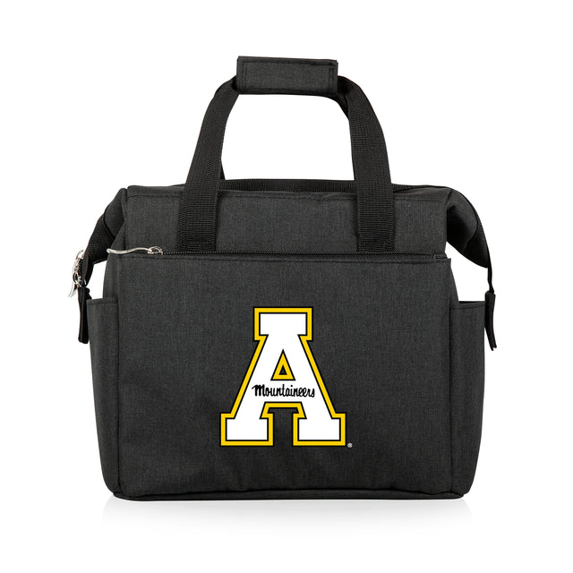 Appalachian State Mountaineers On The Go Lunch Bag Cooler - Black