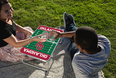 Oklahoma Sooners Mini Portable Folding Table