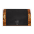 NC State Wolfpack Covina Acacia and Slate Serving Tray