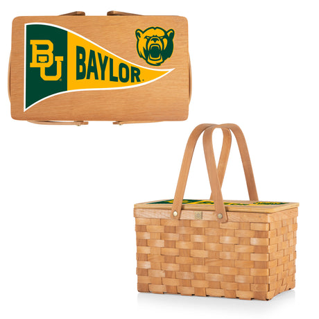 Baylor Bears Poppy Personal Picnic Basket