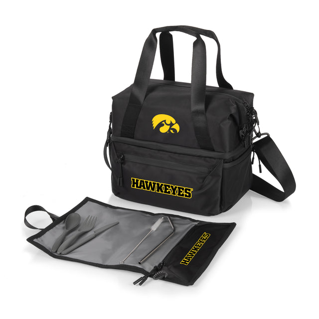 Iowa Hawkeyes Eco-Friendly Lunch Bag Cooler with Utensils