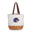 Boise State Broncos Coronado Canvas and Willow Basket Tote