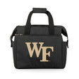 Wake Forest Demon Deacons On The Go Lunch Bag Cooler - Black