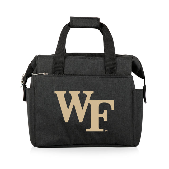 Wake Forest Demon Deacons On The Go Lunch Bag Cooler - Black