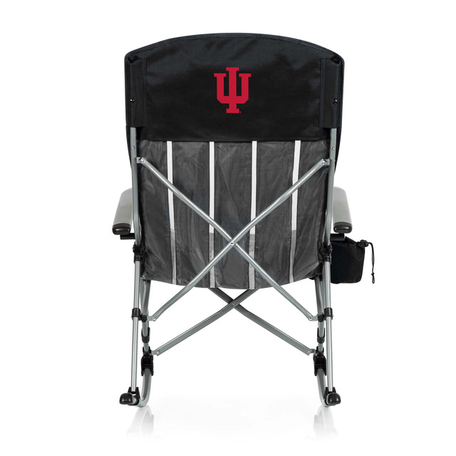 Indiana Hoosiers Outdoor Rocking Camp Chair