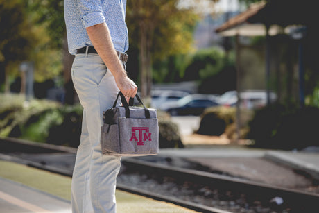 Texas A&M Aggies On The Go Lunch Bag Cooler - Gray