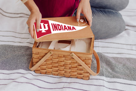 Indiana Hoosiers Poppy Personal Picnic Basket